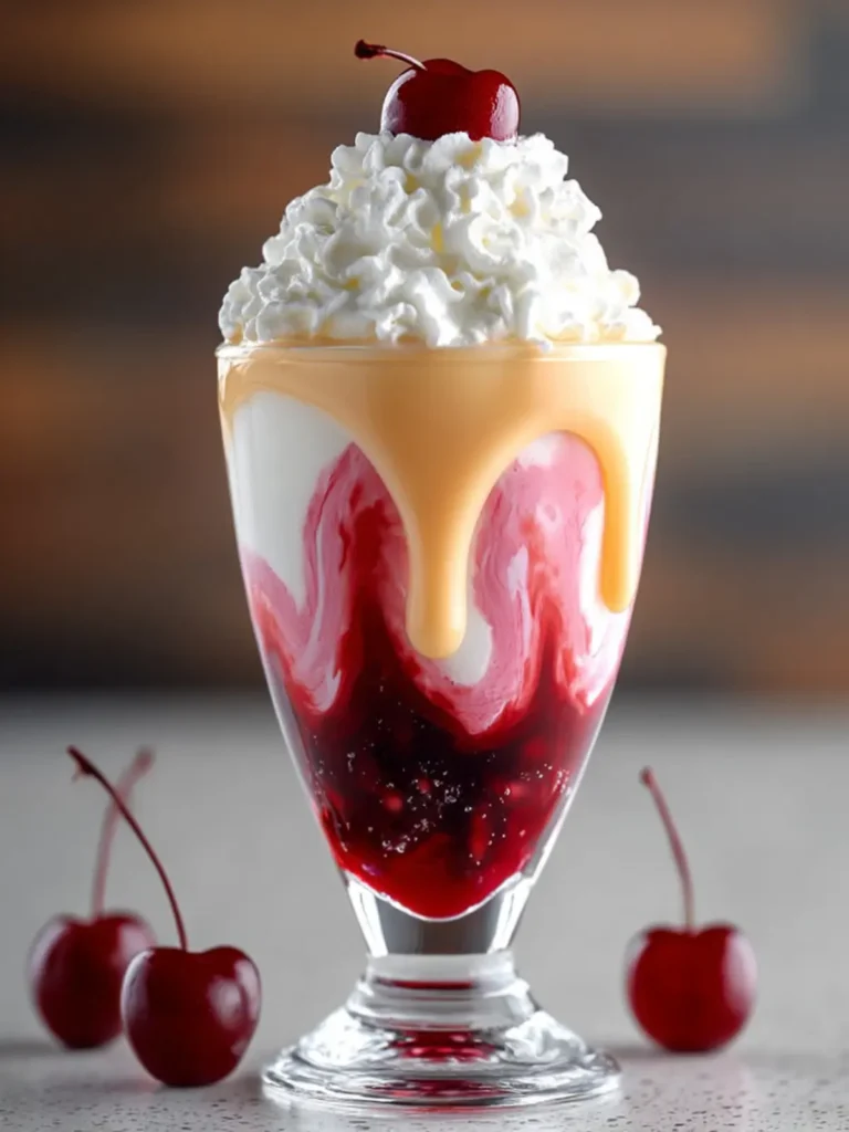 Cherry Vanilla Swirl Milkshake First Image