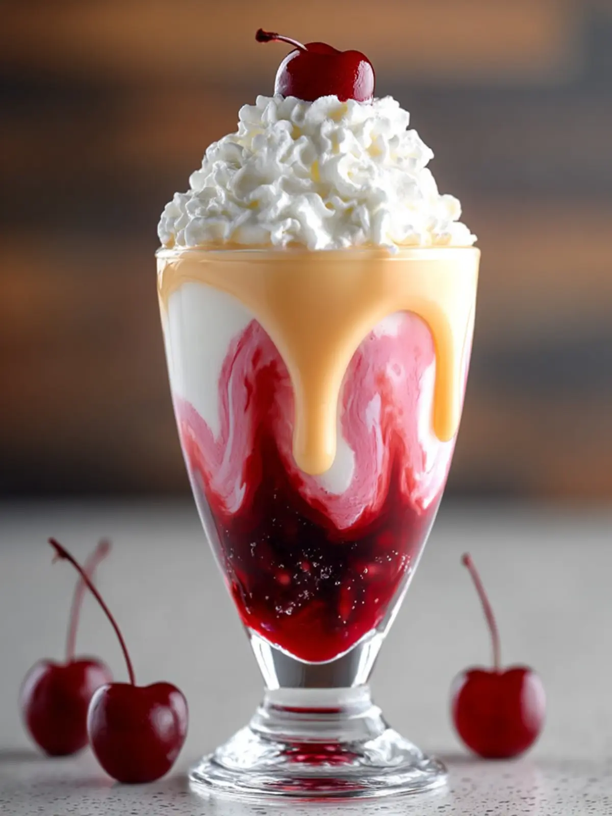 Cherry Vanilla Swirl Milkshake First Image