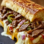 Gourmet Philly Cheesesteak Sandwich First Image