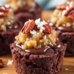 German Chocolate Brownie Bites First Image