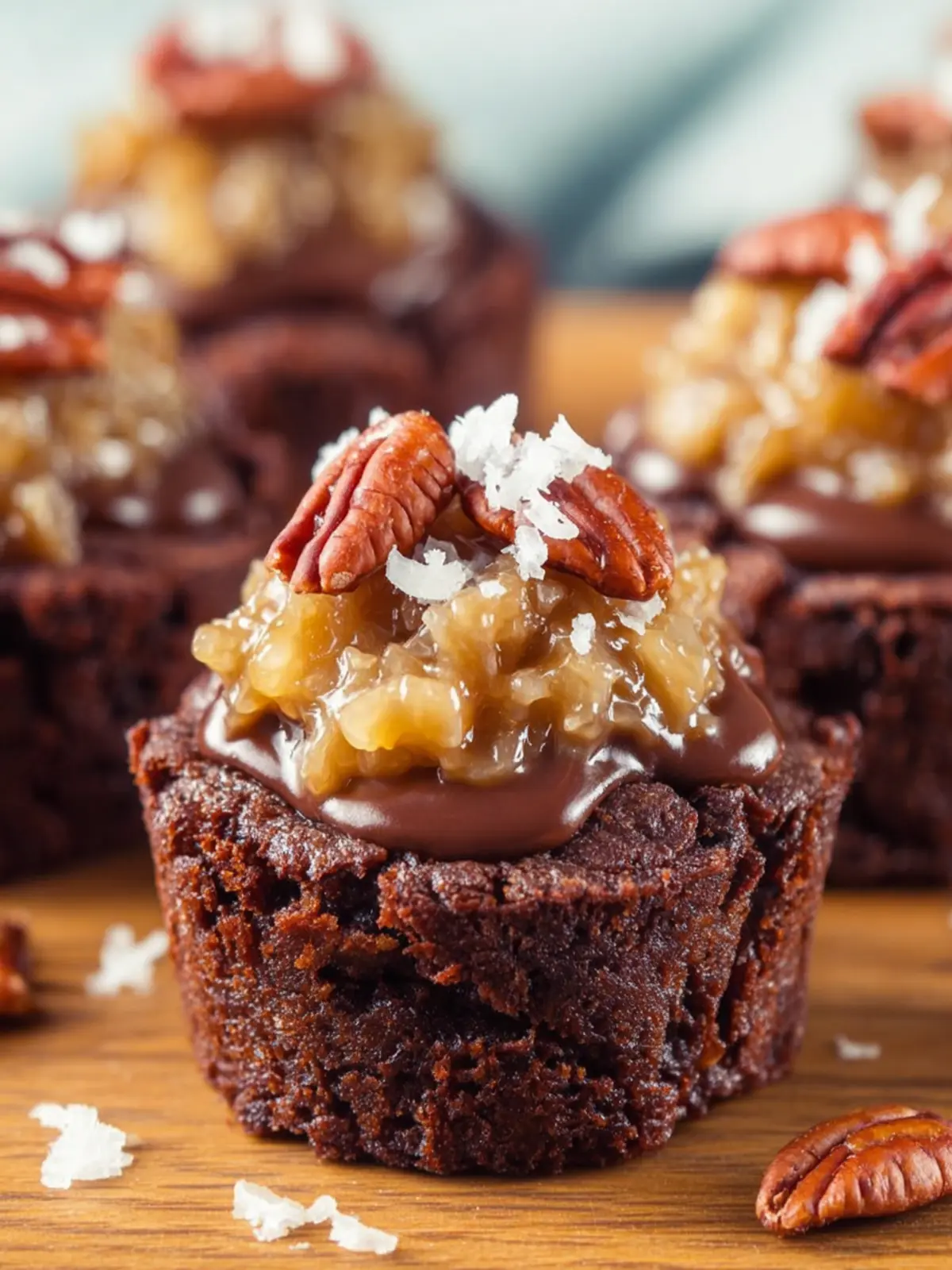 German Chocolate Brownie Bites First Image