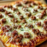 Italian Sausage Crumble Pizza First Image