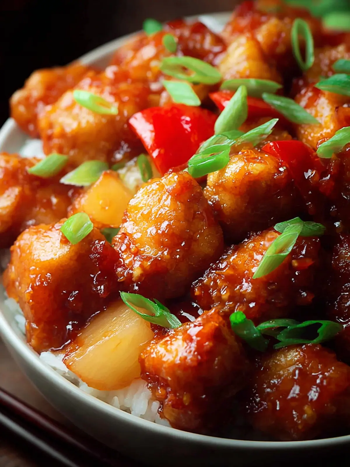 Irresistible Baked Sweet and Sour Chicken Recipe First Image