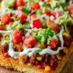 Vegan Taco Pizza First Image