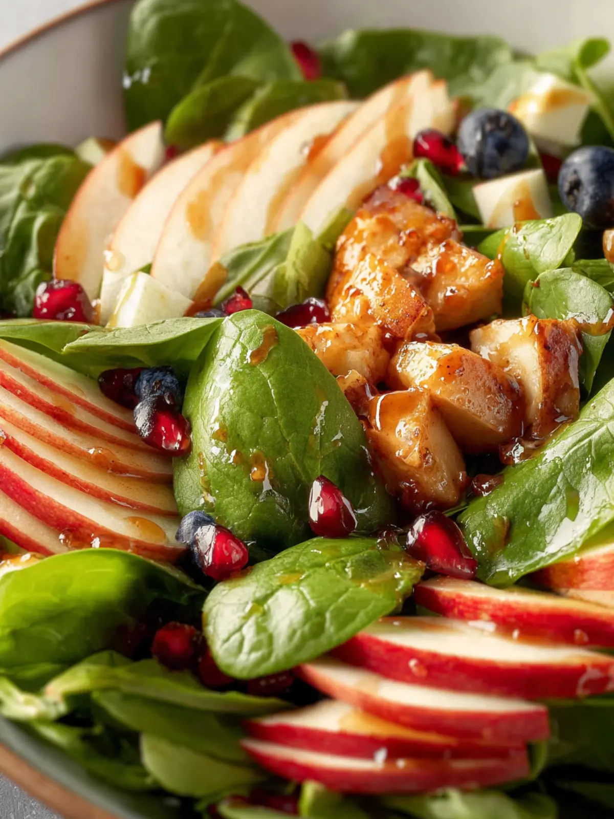 Apple Spinach Salad First Image