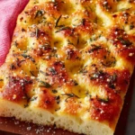 Garlic Rosemary Focaccia Bread Recipe First Image