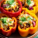 Southwestern Stuffed Peppers (with Cauliflower Rice) First Image