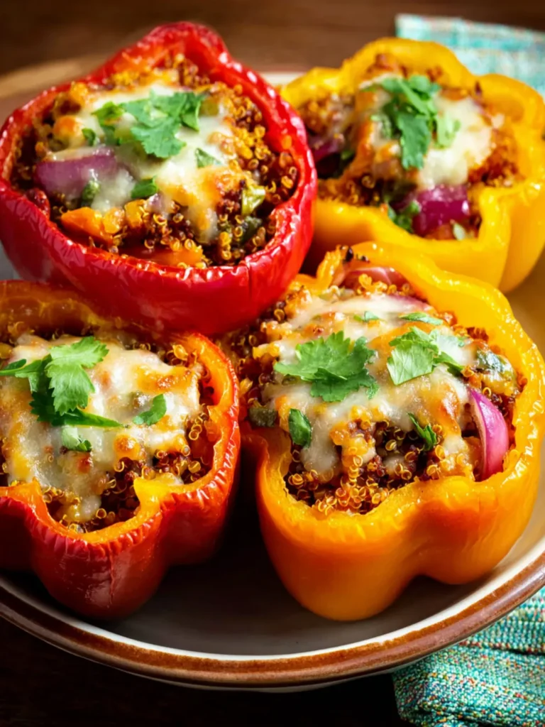 Southwestern Stuffed Peppers (with Cauliflower Rice) First Image
