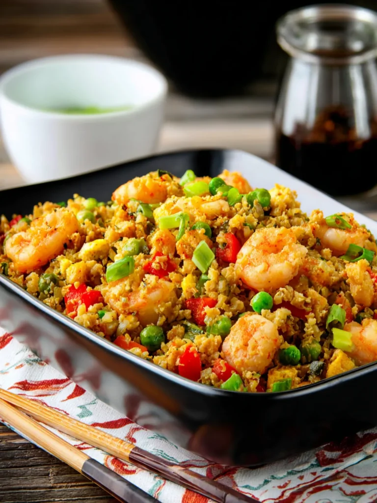 Cauliflower Fried Rice with Shrimp First Image