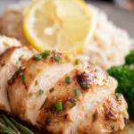 Baked Lemon Ginger Chicken First Image