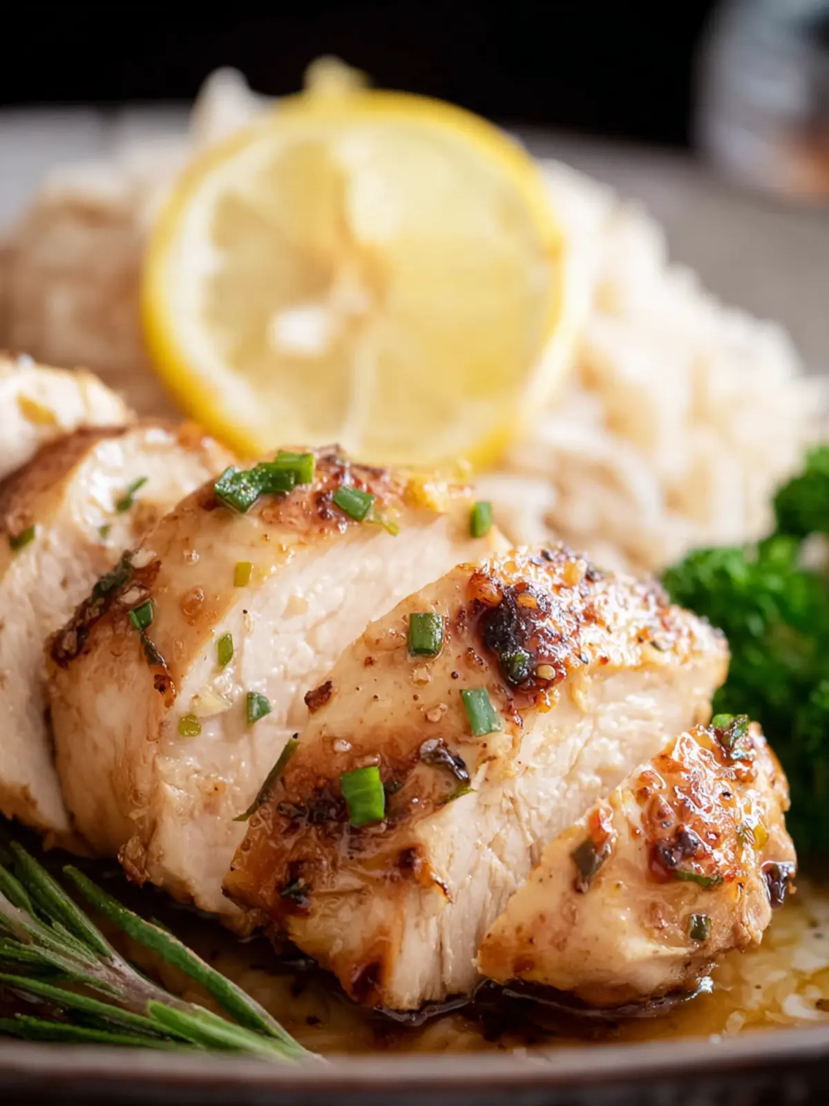 Baked Lemon Ginger Chicken First Image