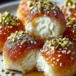 Ricotta Pistachio Honey Bites – Easy Elegant Snack First Image