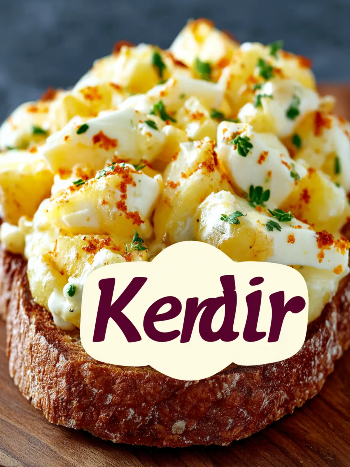 Smashed Potato & Egg Salad with Green Goddess Mayonnaise Delight First Image