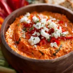 Feta and Roasted Red Pepper Dip First Image