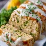 Horseradish Cheddar Chicken Meatloaf First Image