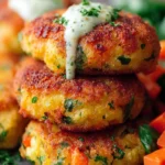 Chickpea Fritters with Veggies First Image