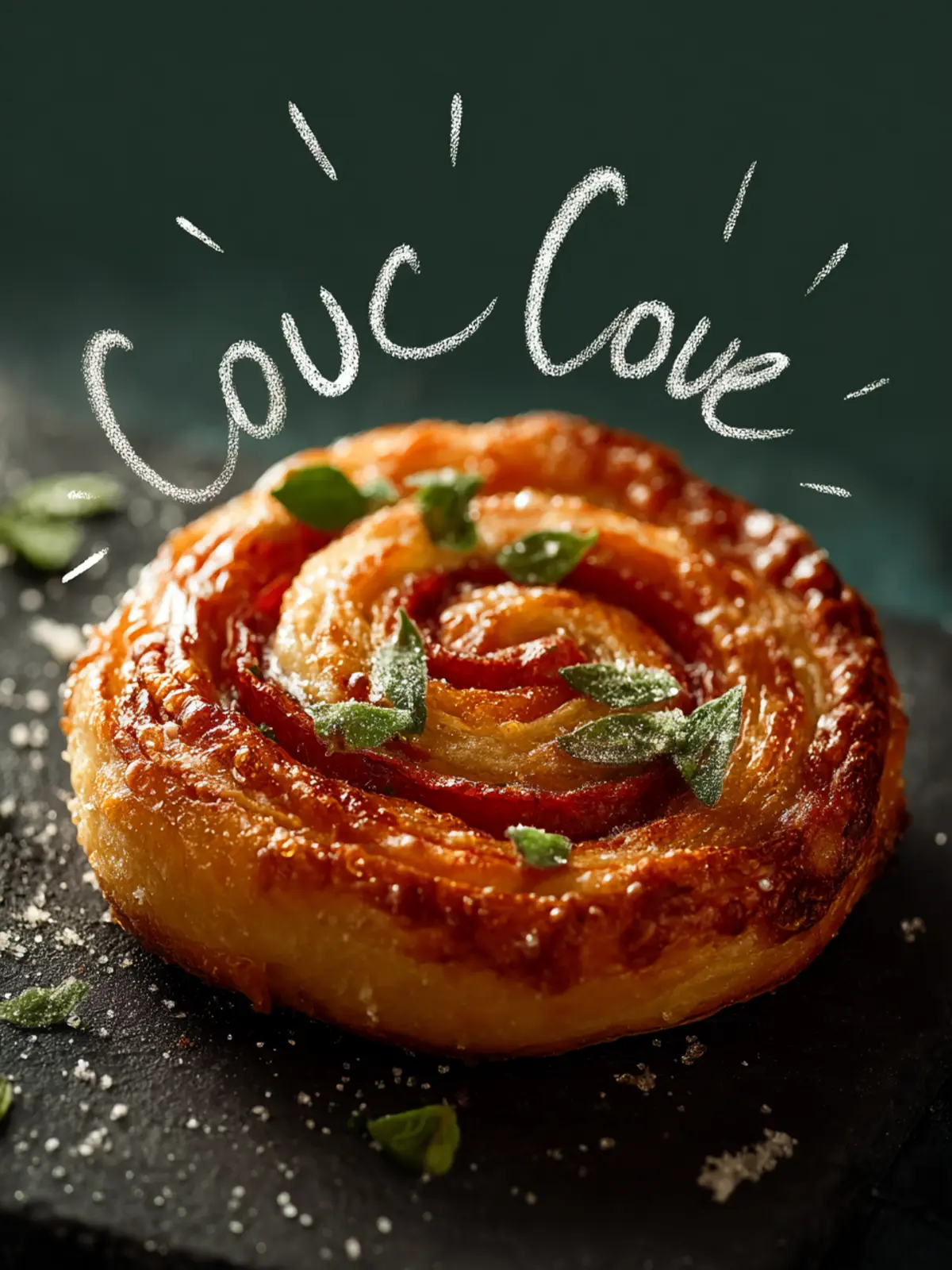 Puff Pastry Pizza Wheels Recipe First Image