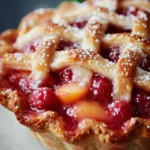 Peach Raspberry Pie First Image
