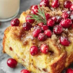 Cranberry Orange French Toast Casserole First Image