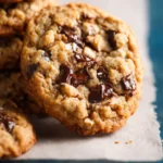 Chewy Oatmeal Chocolate Chip Cookies First Image