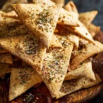 Homemade Pita Chips Recipe First Image