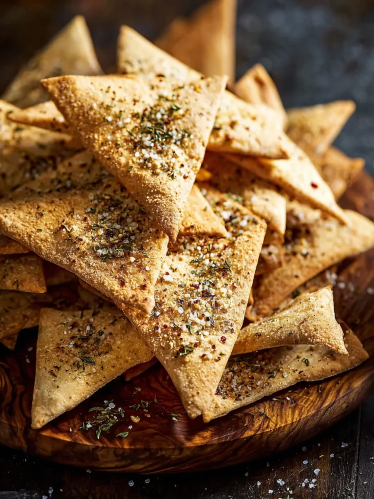 Homemade Pita Chips Recipe First Image