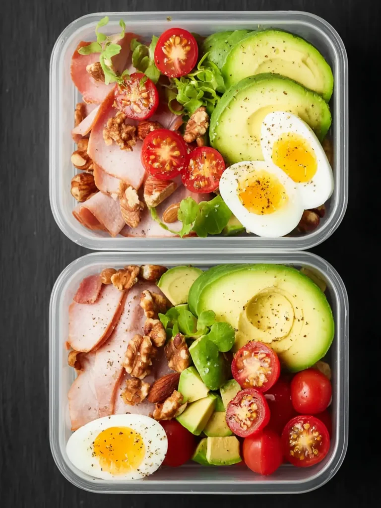 Avocado Keto Lunchbox Idea First Image