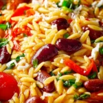 Mediterranean Orzo and Beans First Image