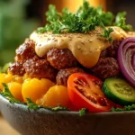Delicious Burger Bowls for a Light and Flavorful Meal First Image