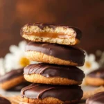 Healthier Homemade Tagalongs (Girl Scout Peanut Butter Cookies) First Image