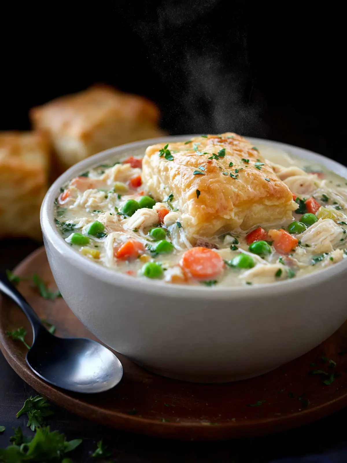 Chicken Pot Pie Soup First Image