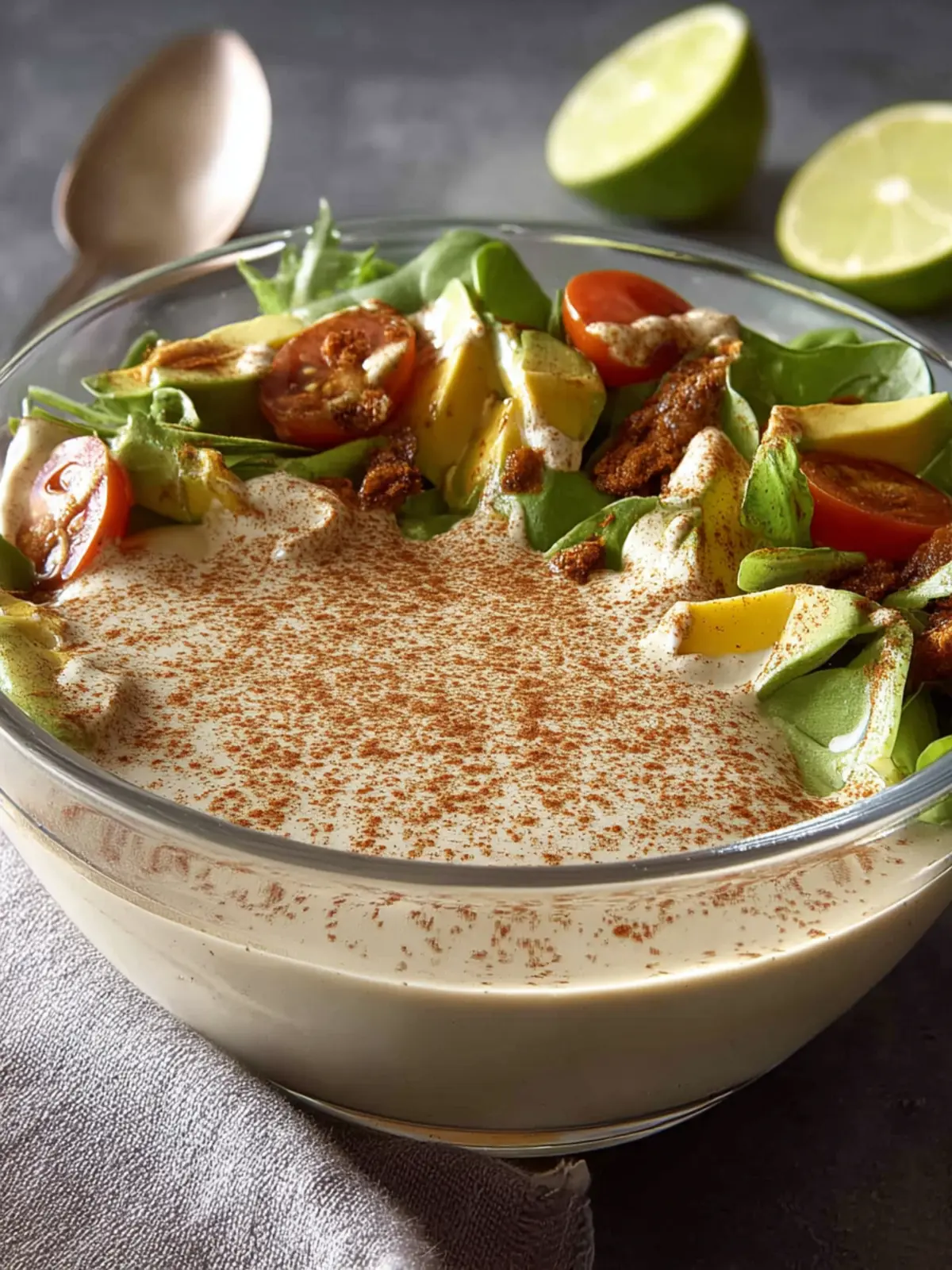 Creamy Southwest Salad Dressing (with Greek Yogurt) First Image