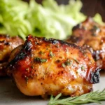 Juicy Pellet Grilled Chicken Thighs Recipe First Image