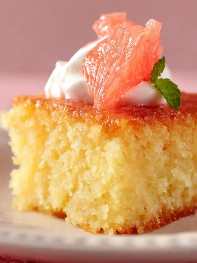 Mini Grapefruit Cake First Image