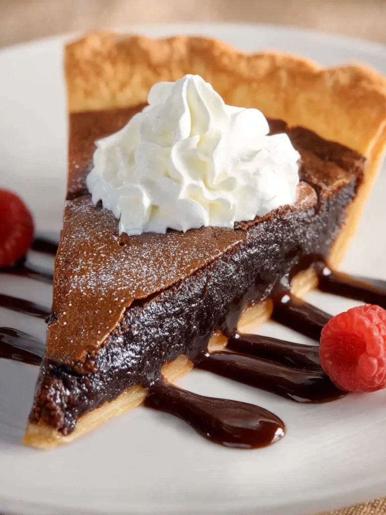 Chocolate Chess Pie First Image