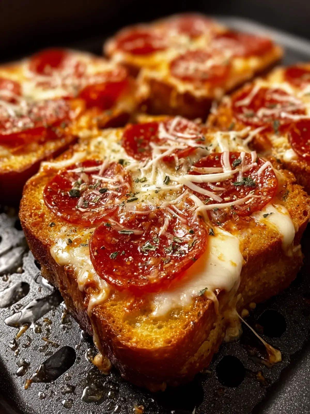 Texas Toast Air Fryer Pizza: Irresistible Crunch in 7 Minutes First Image