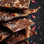 Super Easy Salted Date Bark. First Image