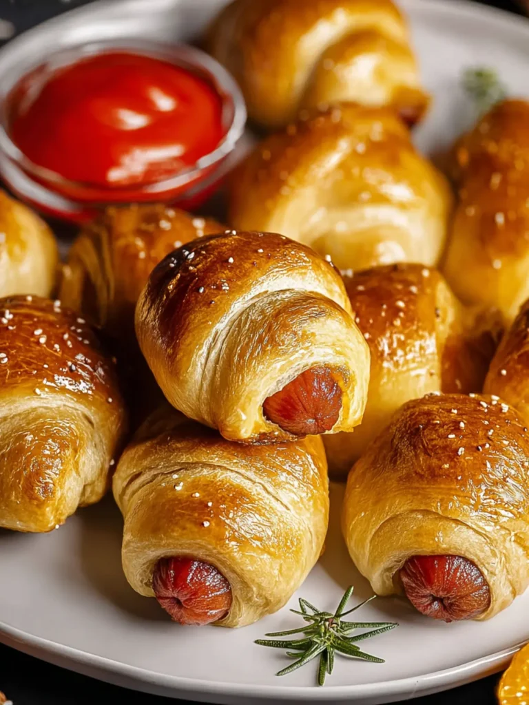 Delicious Vegetarian Pigs in a Blanket Recipe for Parties First Image
