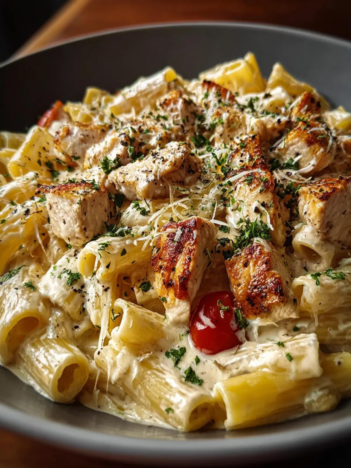 Creamy Ricotta Chicken Pasta First Image