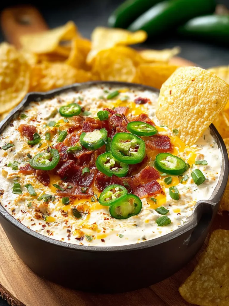 Irresistible Creamy Jalapeño Popper Dip Recipe First Image