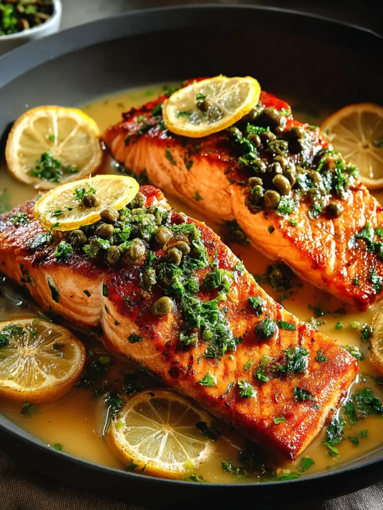 25-Minute Salmon Piccata: Quick & Flavorful Delight First Image