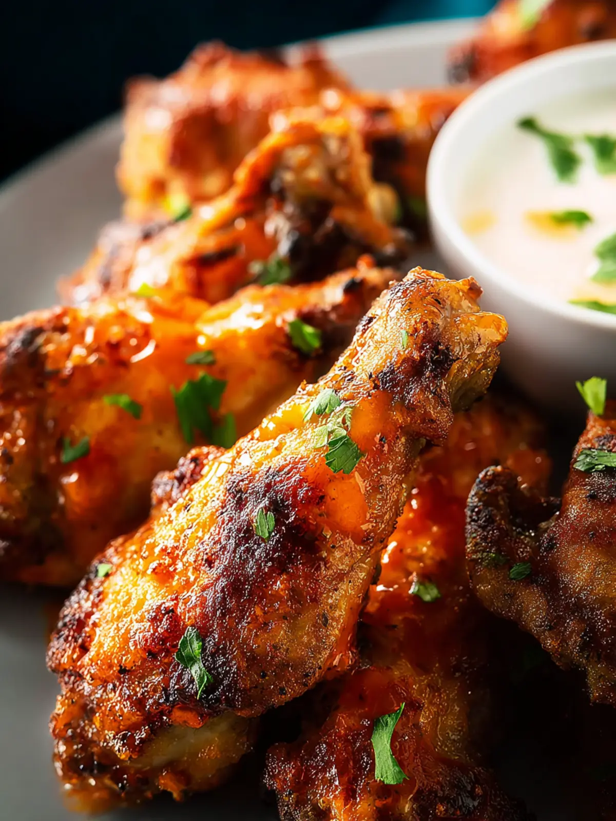 Air Fried Buffalo Wings: Irresistibly Crispy and Fiery Goodness