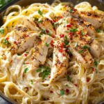Amazing Chicken Fettuccine Alfredo Recipe First Image