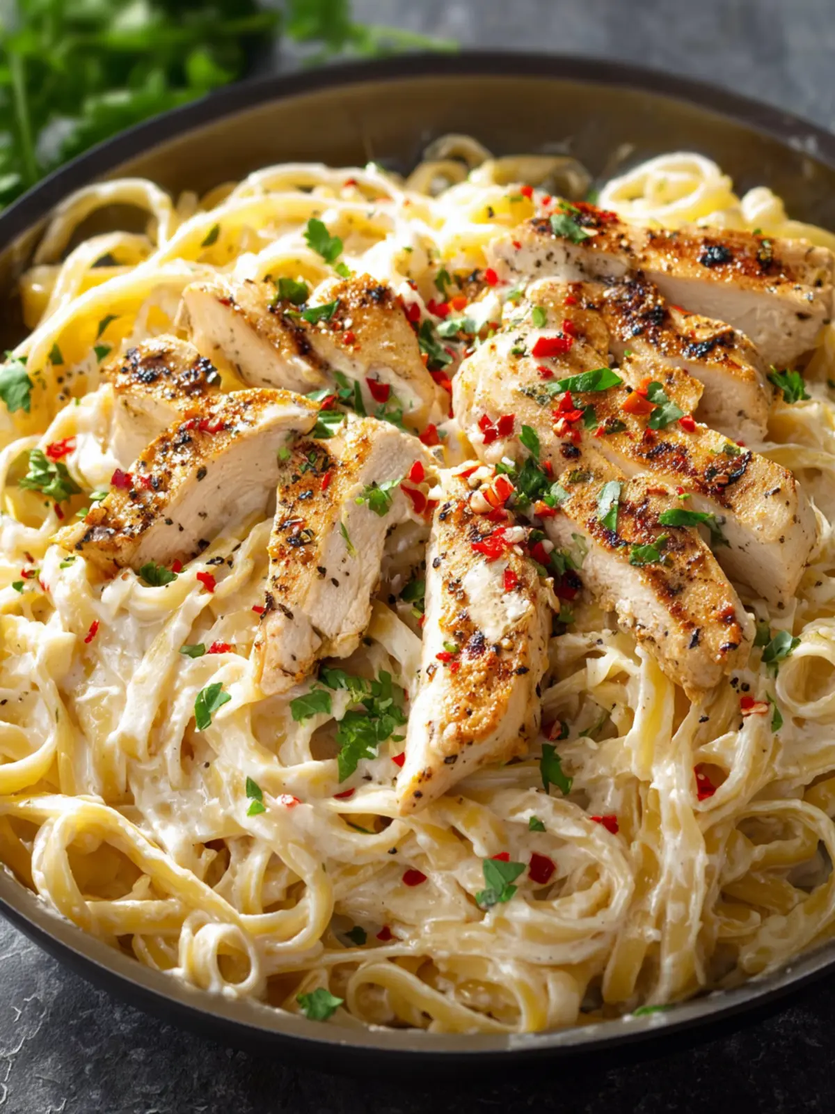 Amazing Chicken Fettuccine Alfredo: Creamy Indulgence Awaits!