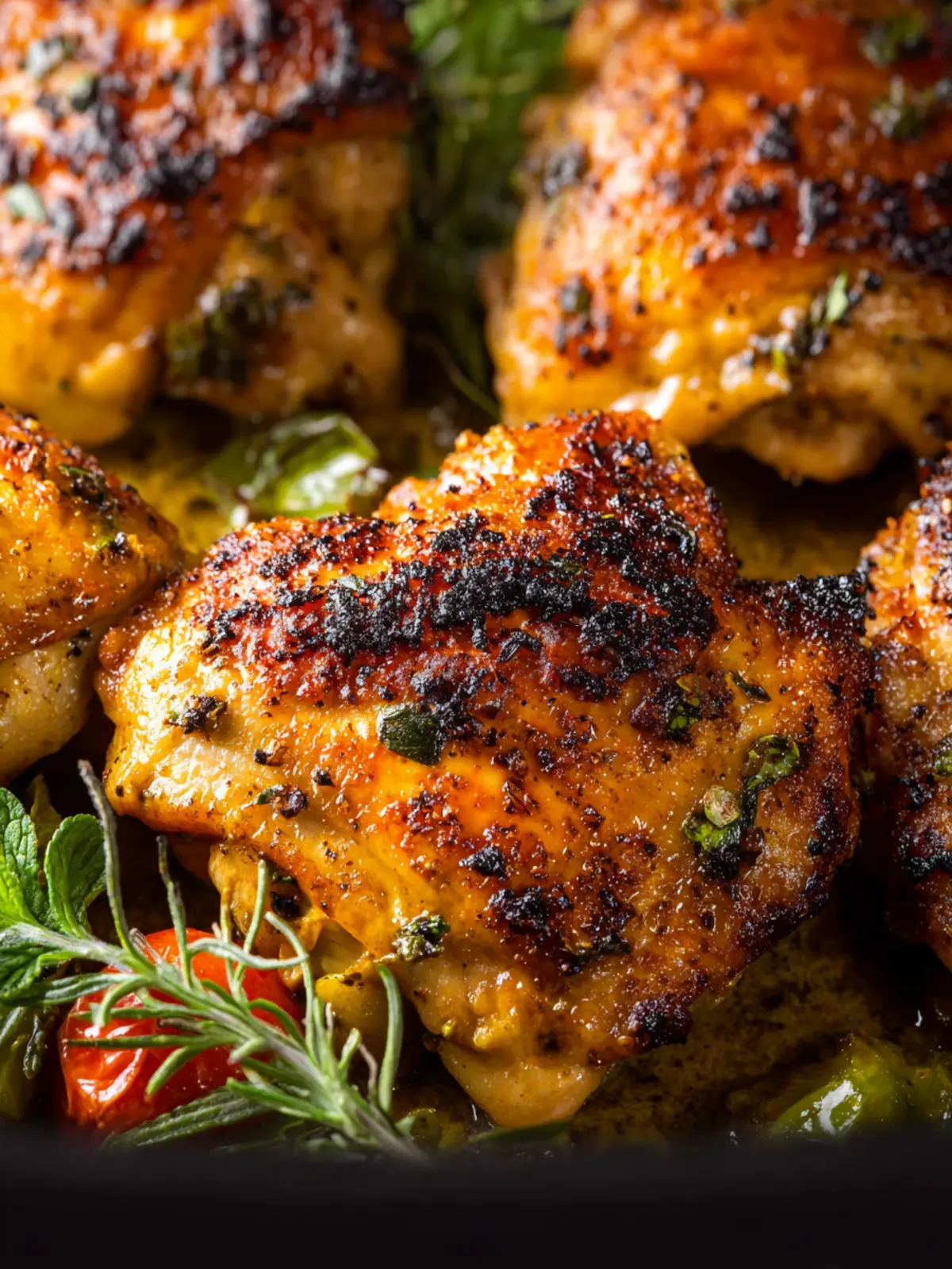 Baked Mojo Chicken Thighs First Image