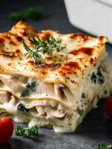Creamy Chicken Lasagna with Bechamel Sauce First Image