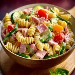 Creamy Ham Pasta Salad First Image