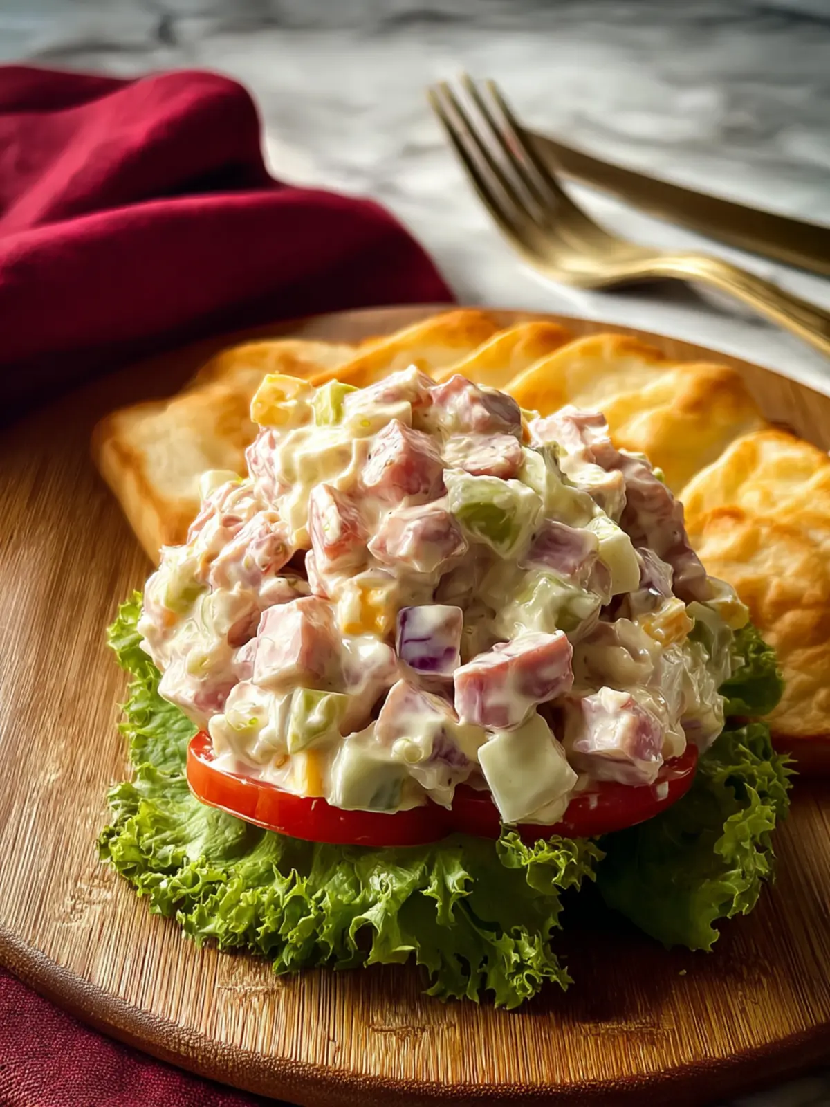Creamy Ham Salad First Image