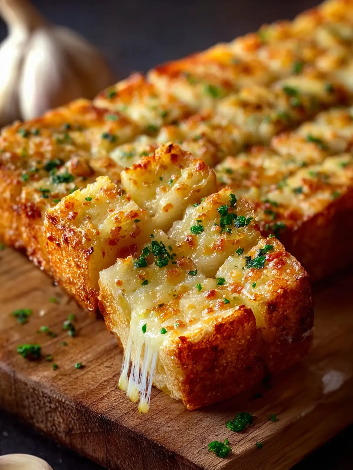 Easy Cheesy Garlic Bread First Image
