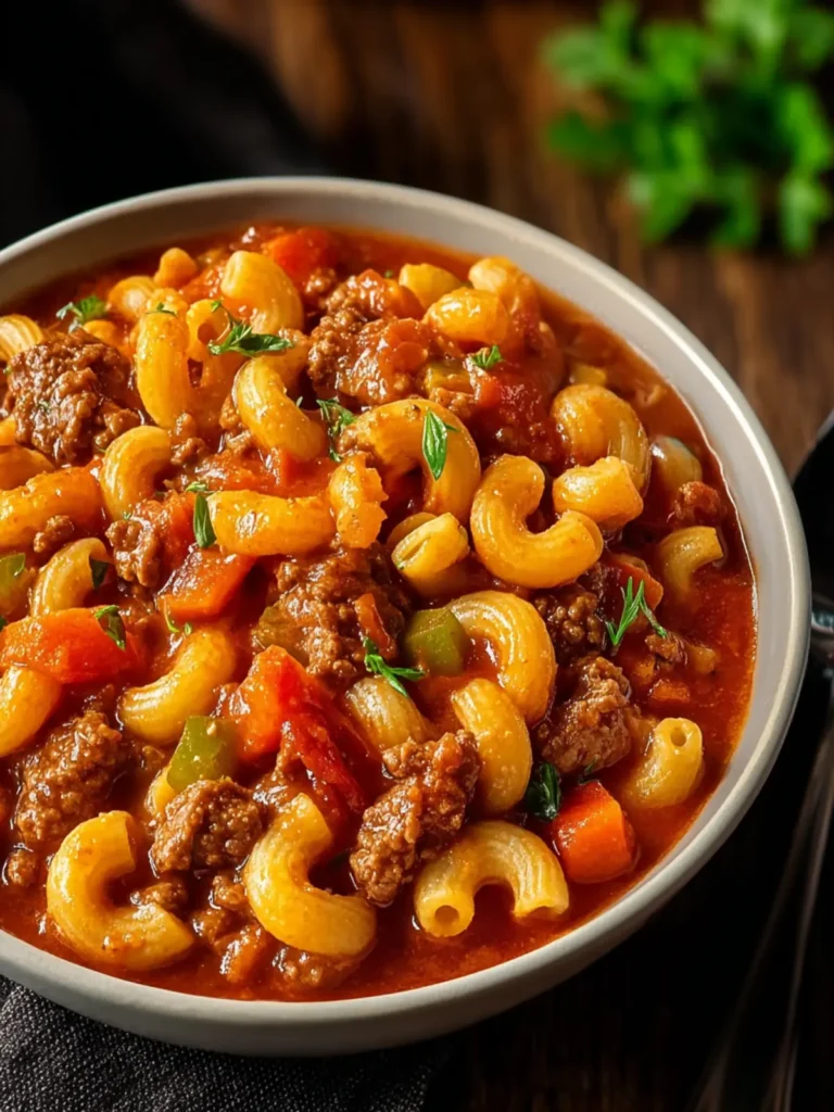 Irresistible American Goulash Recipe for Comfort Food Lovers First Image
